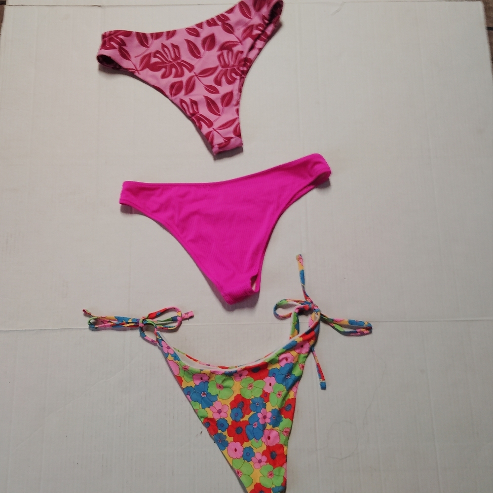 Colorful Bikini Bottoms Set Size M